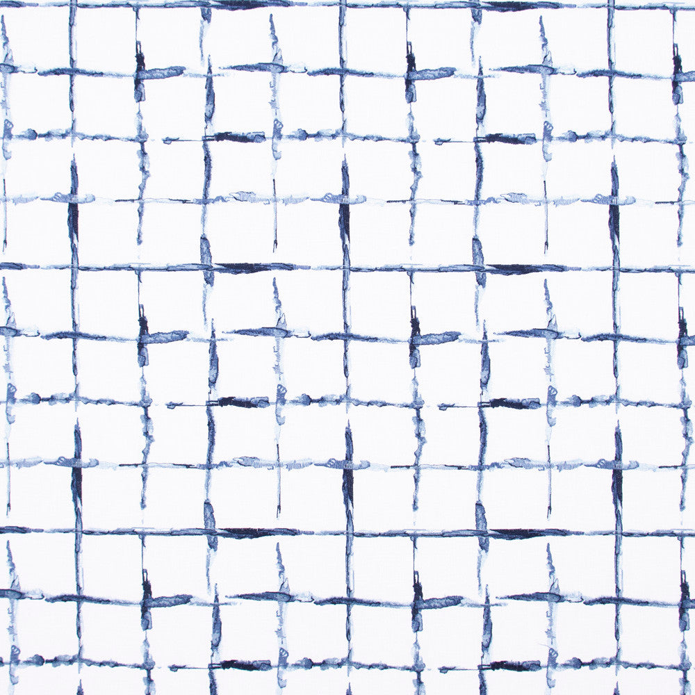 Secret Plan Marina by Carole Fabric Bluebird 52% Cotton, 48% Polyester India Passes 20,000 Double Rubs Wyzenbeek Horizontal: 12.75 and Vertical: 12.25 51 - Fabric Carolina -