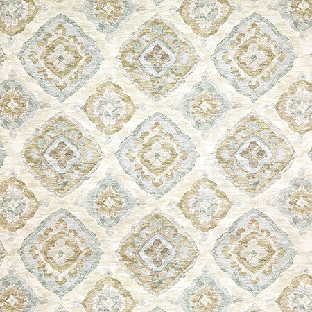 No Comparison Ecru by Carole Fabric Hidden Treasure 100% Cotton Spain  27" V, 13 1/2" H HD 54"  - Fabric Carolina -
