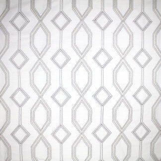 Place Card Platinum by Carole Designer Fabric Frosted Glass 80% Cotton, 10% Viscose 10% Zari India N/A Horizontal: 8 1/2" and Vertical: 7 1/2" V 51" - Swanky Fabrics -