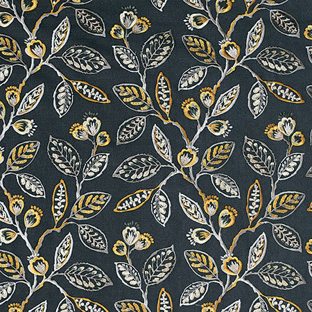 One Voice Iron Ore by Carole Fabric Moonstone 69% Cotton, 31% Polyester India N/A 18 7/8" V, 17" H 51"  - Fabric Carolina -