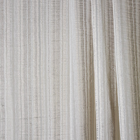 On A Whim Mica by Carole Designer Fabric Sheer Philosophy 100% Polyester Turkey N/A 8 1/2" H 118" - Swanky Fabrics -