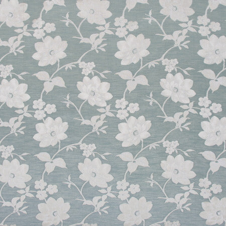 Proper Pose Bayou by Carole Designer Fabric MOUNTAIN SKY 67% Polyester, 33% Cotton India Passes 30,000 Double Rubs Wyzenbeek Horizontal: 13 3/4" and Vertical: 13 1/2" V 54" - Swanky Fabrics -