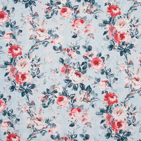 Anniversary Dance Chambray by Carole Fabric Red Sea 80% Cotton, 20% Linen China 51,000 Wyzenbeek Double Rubs </p><p>Repeat: 25 1/4" V, 27" H HD 54" - Fabric Carolina -