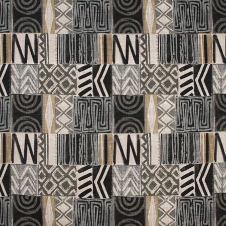 This Is It Stone by Carole Fabric ONYX & IVORY 75% Cotton, 25% Linen- Soil Repellent Pakistan Passes 20,000 Double Rubs Wyzenbeek </p><p>Repeat: 18" V, 18" H 55" - Fabric Carolina -