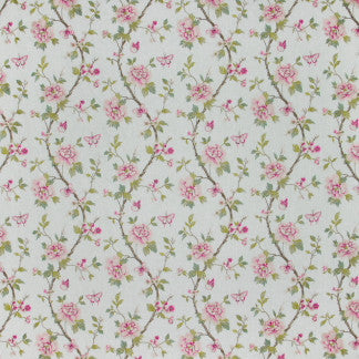 Summer Magic Begonia Pink by Carole Fabric Summer Garden 52% Polyester, 48% Cotton India N/A </p><p>Repeat: 18" V, 16 1/2" H HD 51" - Fabric Carolina -