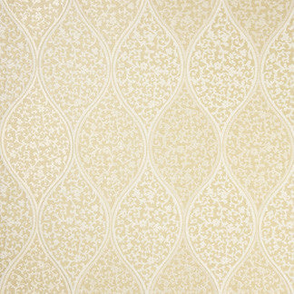 Gilded Mask Gold by Carole Designer Fabric Watercolor Charm 59% Viscose, 30% Linen, 11% Polyester India N/A Horizontal: 6 5/8" and Vertical: 13 3/4" V 54" - Swanky Fabrics -