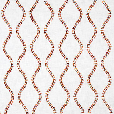 Garden Market Ruby by Carole Fabric English Garden Base: 100% Cotton Embr: 100% Viscose N/A 7 7/8" V, 6 1/4" H 52*" - Fabric Carolina -