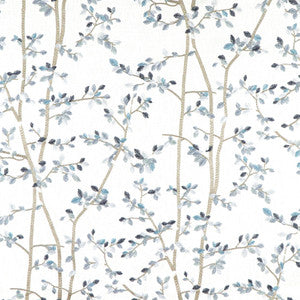 Through The Trees Ice Blue by Carole Fabric
