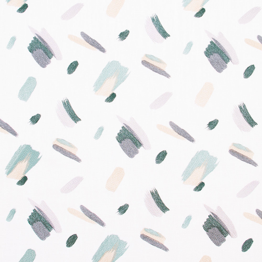 Brush Away Laurel Green by Carole Fabric Spearmint 36% Polyester, 26% Cotton, 22% Viscose, 16% Linen China Passes 30,000 Double Rubs Wyzenbeek Horizontal: 18 and Vertical: 17.5 53 - Fabric Carolina -