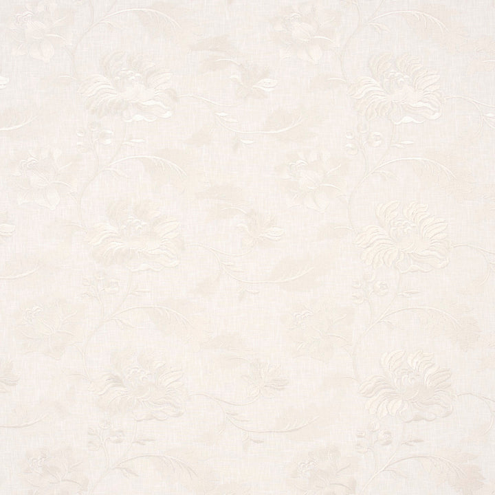 One She Loves Cream by Carole Fabric Portobello 70% Polyester, 30% Cotton India N/A Horizontal: 16.875 and Vertical: 9.375 51.5 - Fabric Carolina -