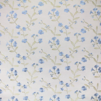 Wedding Toast Cornflower by Carole Designer Fabric Enclave 54% Polyester, 46% Cotton India Passes 30,000 Double Rubs Wyzenbeek Horizontal: 13 3/8" and Vertical: 9 1/4" 54" - Swanky Fabrics -