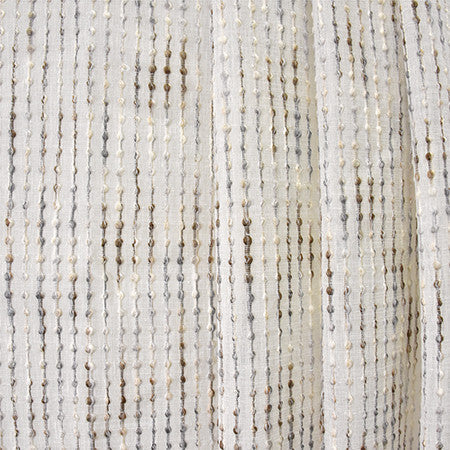 Walk Of Life Grey by Carole Designer Fabric Sheer Luxury 45% Linen, 32% Polyester, 23% Wool TURKEY N/A None 116" - Swanky Fabrics -