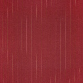 Bluesy Stripe Cardinal by Carole Fabric In Tune 100% Cotton India Passes 15,000 Double Rubs Wyzenbeek 2 3/8" H 54"  - Fabric Carolina -