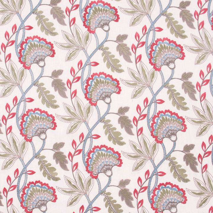 Your Heart Coral by Carole Designer Fabric Azalea 73% Polyester, 27% Cotton India Passes 40,000 Double Rubs Wyzenbeek Horizontal: 17 and Vertical: 9 51 - Swanky Fabrics -