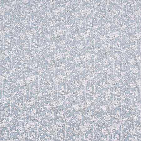 Lyrical Prose Duckegg by Carole Fabric Pink Jade 100% Polyester India  5 3/4" V, 6 5/8" H 55"  - Fabric Carolina -