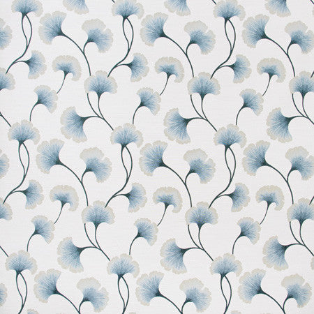 Bayleaf Denim by Carole Fabric Blue Forest 100% Polyester India N/A </p><p>Repeat: 17 3/4" V, 14" H 54" - Fabric Carolina -