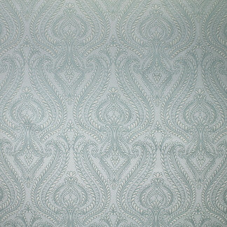 Great Things Aqua by Carole Fabric Mint Truffle 100% Polyester India N/A </p><p>Repeat: 26" V, 12 3/4" H 52" - Fabric Carolina -