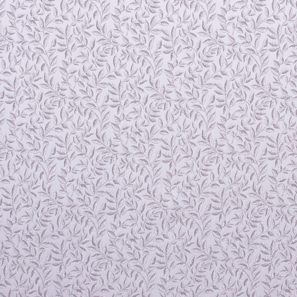 With Intent Dove Gray by Carole Designer Fabric White Smoke 100% Polyester India N/A Horizontal: 9.25 and Vertical: 9.25 54 - Swanky Fabrics -