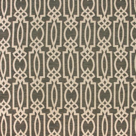 Work Together Graphite by Carole Fabric ONYX & IVORY 78% Polyester, 15% Acrylic, 7% Linen Turkey Passes 20,000 Circular Rubs Martindale Horizontal: 9" and Vertical: 16 1/4" V 55" - Fabric Carolina -