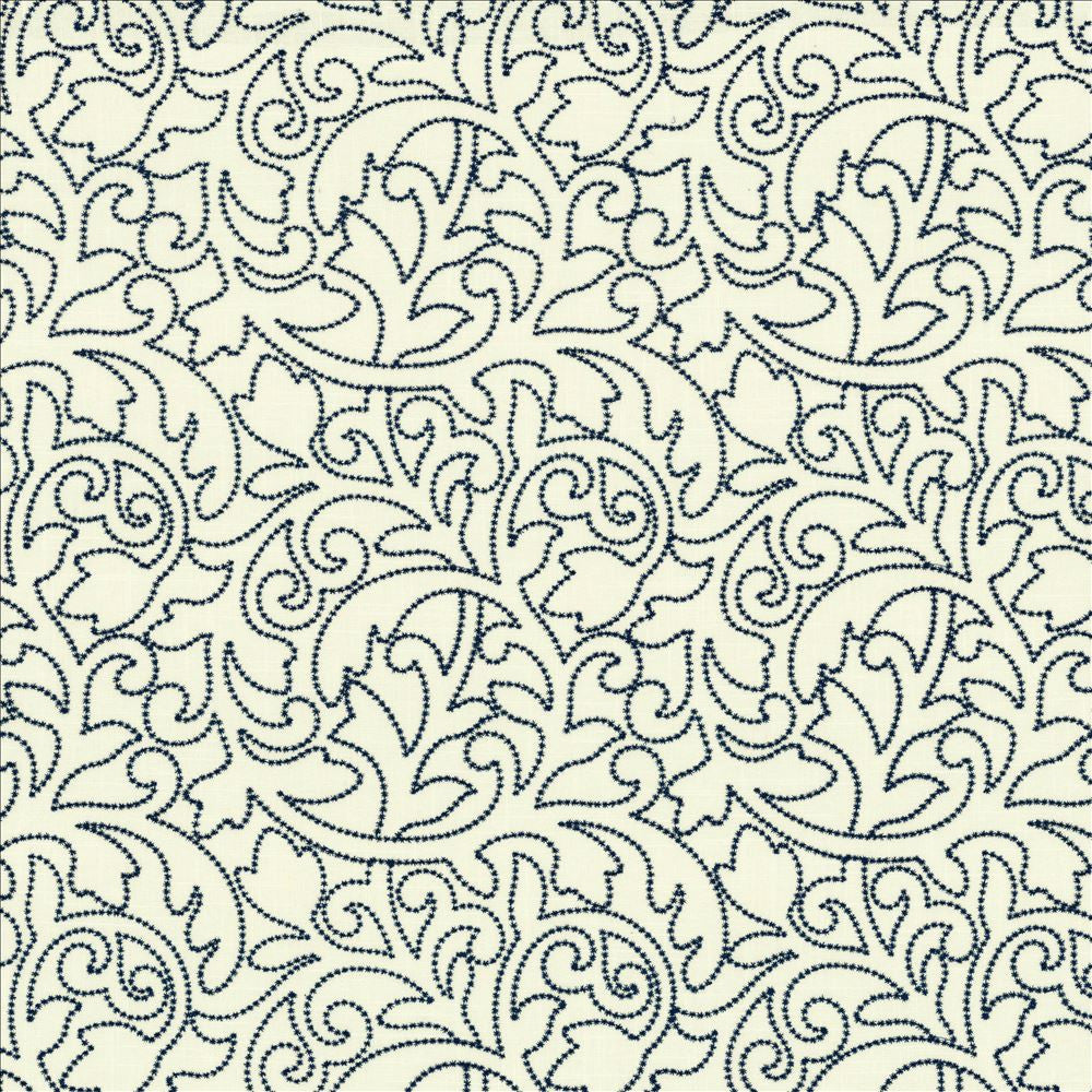 Filly Indigo  by Kasmir Fabric See sample 55% Linen
45% Rayon
 CHINA 30,000 Wyzenbeek Double Rubs </p><p>Repeat: Horizontal: 12 inches and Vertical: 12 inches 50  - Fabric Carolina -