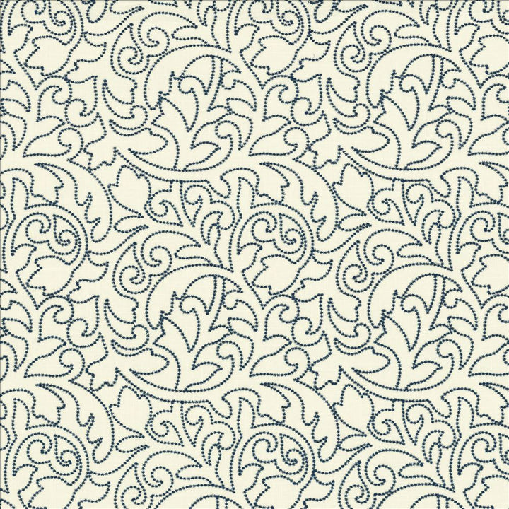 Filly Indigo by Kasmir Fabric 5143 55% Linen
45% Rayon
 CHINA </p><p>Repeat: Horizontal: 12 inches and Vertical: 12 inches 50 - Fabric Carolina -