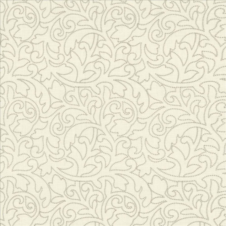 Filly Silver by Kasmir Fabric 5141 55% Linen
45% Rayon
 CHINA </p><p>Repeat: Horizontal: 12 inches and Vertical: 12 inches 50 - Fabric Carolina -