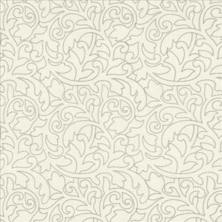 Filly Silver by Kasmir Fabric 5141 55% Linen
45% Rayon
 CHINA </p><p>Repeat: Horizontal: 12 inches and Vertical: 12 inches 50 - Fabric Carolina -