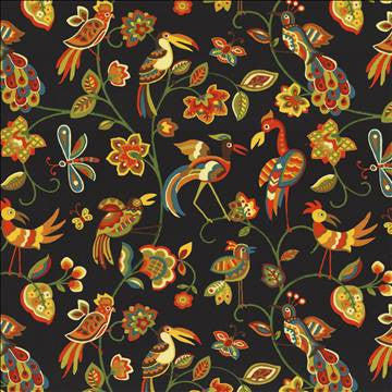 Fine Feathered Thunder by Kasmir Fabric 1433 100% Cotton INDONESIA 15,000 Wyzenbeek Double Rubs H: 27 inches, V: 27 inches 54 - 55 - Fabric Carolina - Kasmir