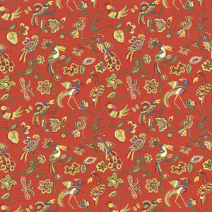 Fine Feathered Vermillion by Kasmir Fabric