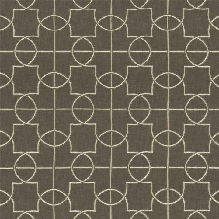 Finnick Graphite  by Kasmir Fabric See sample 100% Polyester
 INDIA Not Tested </p><p>Repeat: Horizontal: 8 6/8 inches and Vertical: 9 inches 51  - Fabric Carolina -