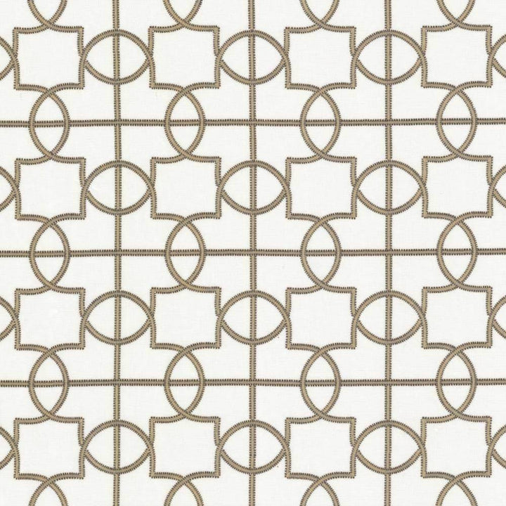 Finnick Platinum by Kasmir Fabric 5111 100% Polyester INDIA Not Tested H: 8 6/8 inches, V:9 inches 54 - 56 - Fabric Carolina - Kasmir