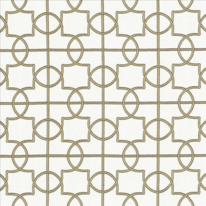 Finnick Platinum by Kasmir Fabric 5111 100% Polyester INDIA Not Tested Horizontal: 8 6/8 inches and Vertical: 9 inches 51 - 56 - Fabric Carolina -