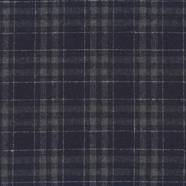 Finnimore Navy by Kasmir Fabric 8004 70% Polyester 30% Wool CHINA Not Tested H: 2 inches, V:2 inches 59 - Fabric Carolina - Kasmir