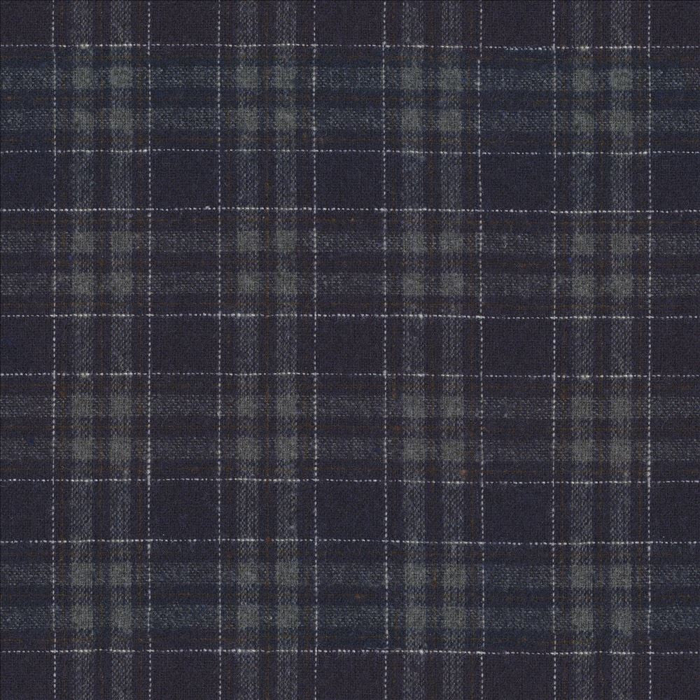 Finnimore Navy by Kasmir Fabric 8004 70% Polyester
30% Wool
 CHINA </p><p>Repeat: Horizontal: 2 inches and Vertical: 2 inches 59 - Fabric Carolina -