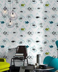 FISH EYE Premium Wallpaper (WP20083) by Mind The Gap