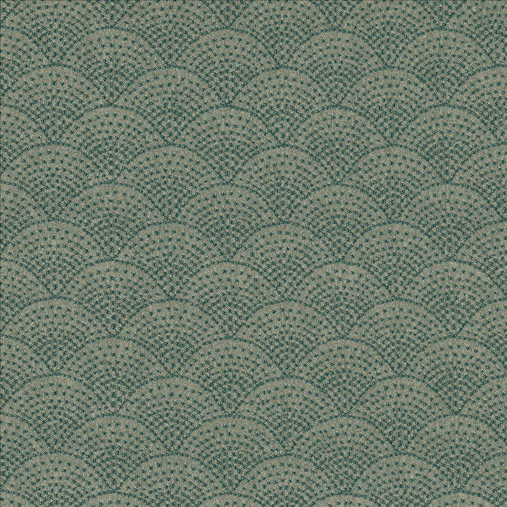 Fishscales Oceano by Kasmir Fabric 5124 80% Recycled Cotton 20% Polyester USA 9,000 Wyzenbeek Double Rubs Horizontal: 4 6/8 inches and Vertical: 3 6/8 inches 54 - Fabric Carolina -