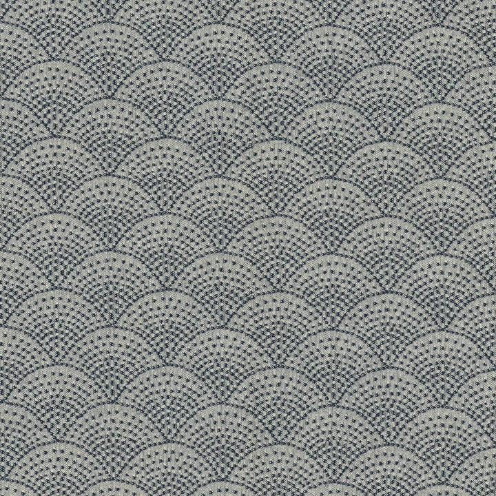 Fishscales Slate by Kasmir Fabric 5125 80% Recycled Cotton
20% Polyester
 USA </p><p>Repeat: Horizontal: 4 6/8 inches and Vertical: 3 6/8 inches 54 - Fabric Carolina -
