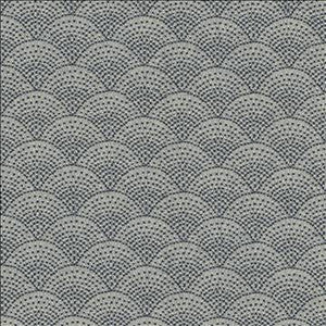 Fishscales Slate by Kasmir Fabric