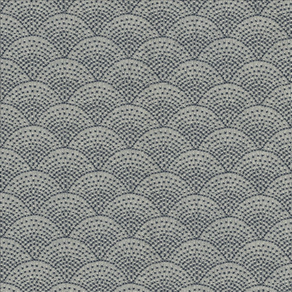 Fishscales Slate by Kasmir Fabric 5125 80% Recycled Cotton
20% Polyester
 USA </p><p>Repeat: Horizontal: 4 6/8 inches and Vertical: 3 6/8 inches 54 - Fabric Carolina -