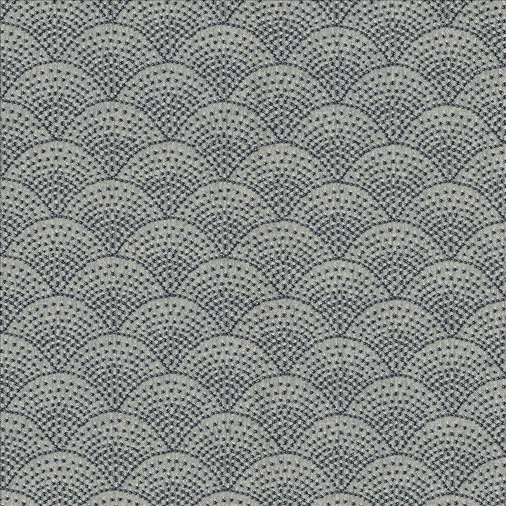 Fishscales Slate by Kasmir Fabric 5125 80% Recycled Cotton
20% Polyester
 USA </p><p>Repeat: Horizontal: 4 6/8 inches and Vertical: 3 6/8 inches 54 - Fabric Carolina -