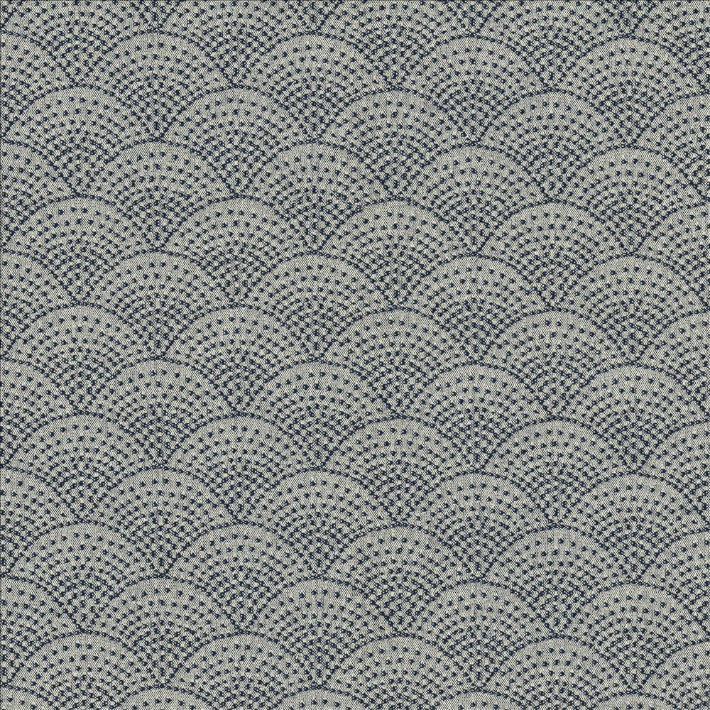 Fishscales Slate  by Kasmir Fabric See sample 80% Recycled Cotton
20% Polyester
 USA 9,000 Wyzenbeek Double Rubs </p><p>Repeat: Horizontal: 4 6/8 inches and Vertical: 3 6/8 inches 54  - Fabric Carolina -