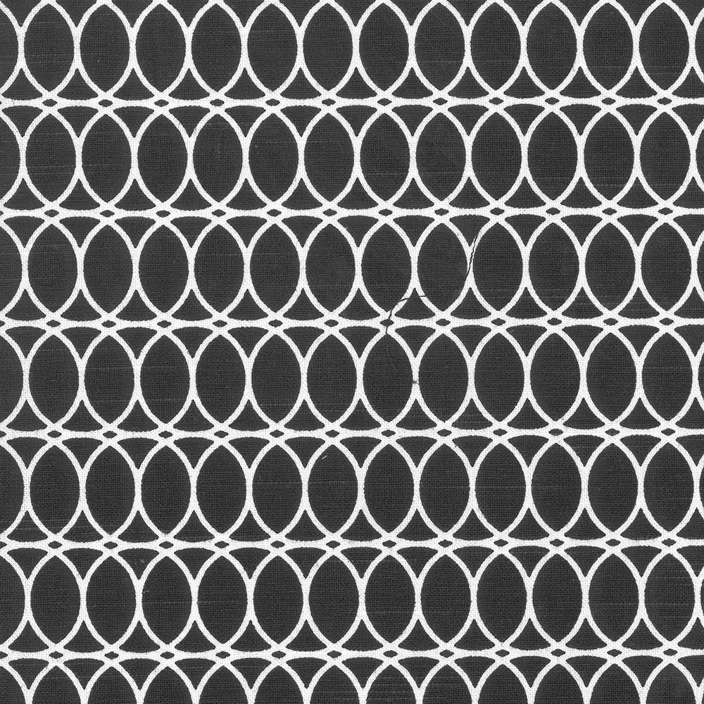 Flair Onyx by Kasmir Fabric 5068 100% Cotton USA 15,000 Wyzenbeek Double Rubs H: 3 4/8 inches, V:1 6/8 inches 54 - Fabric Carolina - Kasmir
