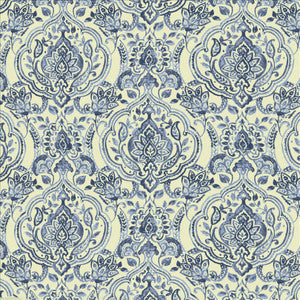 Flamenco Indigo by Kasmir Fabric