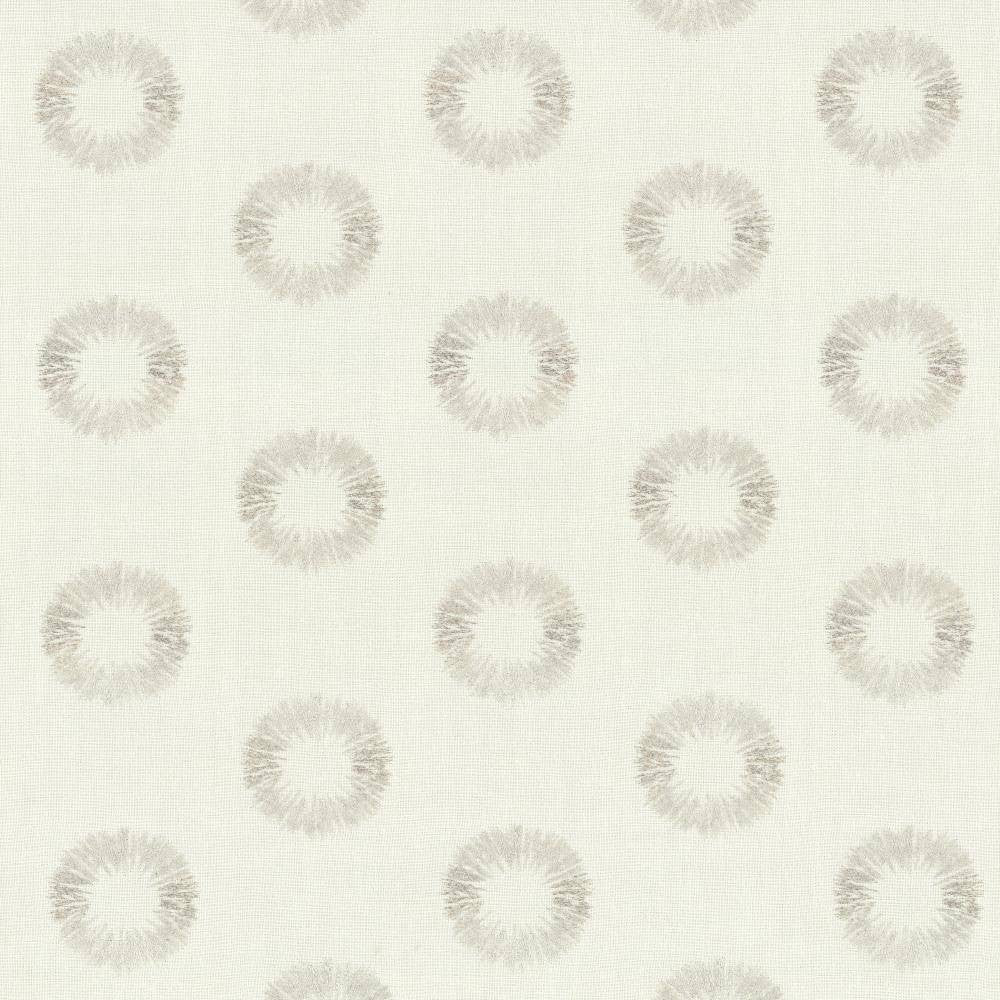Flashpoint Quartz by Kasmir Fabric 1437 100% Polyester Embroidery Contents 100% Polyester INDIA 30,000 Wyzenbeek Double Rubs H: 8 6/8 inches, V:6 2/8 inches 54 - 55 - Fabric Carolina - Kasmir
