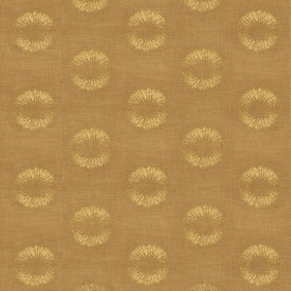 Flashpoint Wheatberry by Kasmir Fabric 1439 100% Polyester Embroidery Contents 100% Polyester INDIA 30,000 Wyzenbeek Double Rubs H: 8 6/8 inches, V:6 2/8 inches 54 - 55 - Fabric Carolina - Kasmir