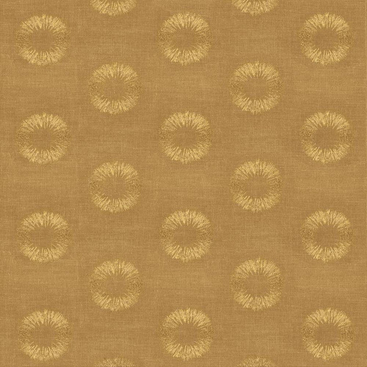 Flashpoint Wheatberry by Kasmir Fabric 1439 100% Polyester Embroidery Contents 100% Polyester INDIA 30,000 Wyzenbeek Double Rubs H: 8 6/8 inches, V:6 2/8 inches 54 - 55 - Fabric Carolina - Kasmir