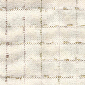 Flicker Plaid Ecru by Kasmir Fabric