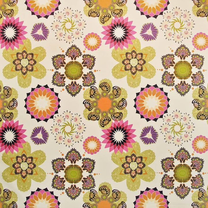 Flirt Fruit Punch by Kasmir Fabric 1397 100% Polyester CHINA 42,000 Wyzenbeek Double Rubs H: 28 inches, V:26 2/8 inches 56 - Fabric Carolina - Kasmir