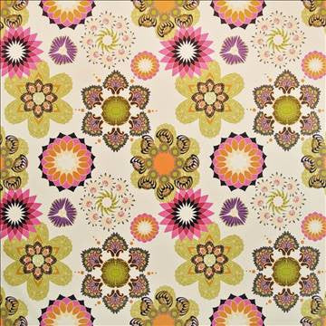 Flirt Fruit Punch by Kasmir Fabric 1397 100% Polyester CHINA 42,000 Wyzenbeek Double Rubs H: 28 inches, V: 26 2/8 inches 56 - Fabric Carolina - Kasmir
