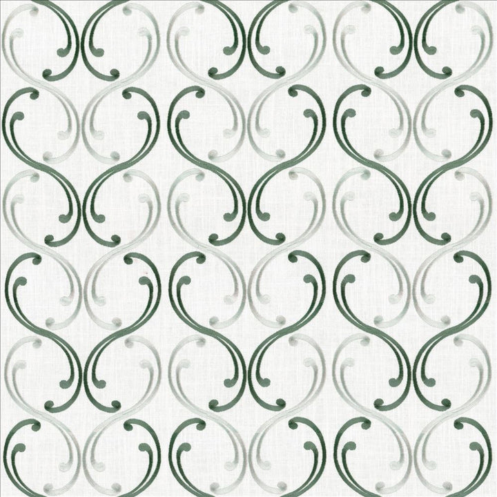 Flirtatious Porcelain by Kasmir Fabric 1443 70% Rayon
30% Linen
Embroidery
100% Rayon
 INDIA </p><p>Repeat: Horizontal: 8 5/8 inches and Vertical: 9 inches 52 - 55 - Fabric Carolina -